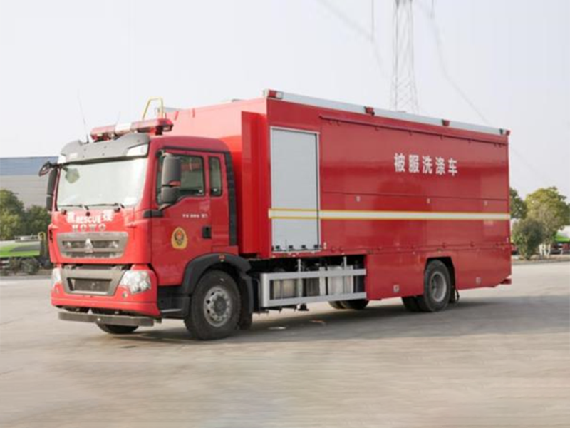 豪沃被服洗涤车