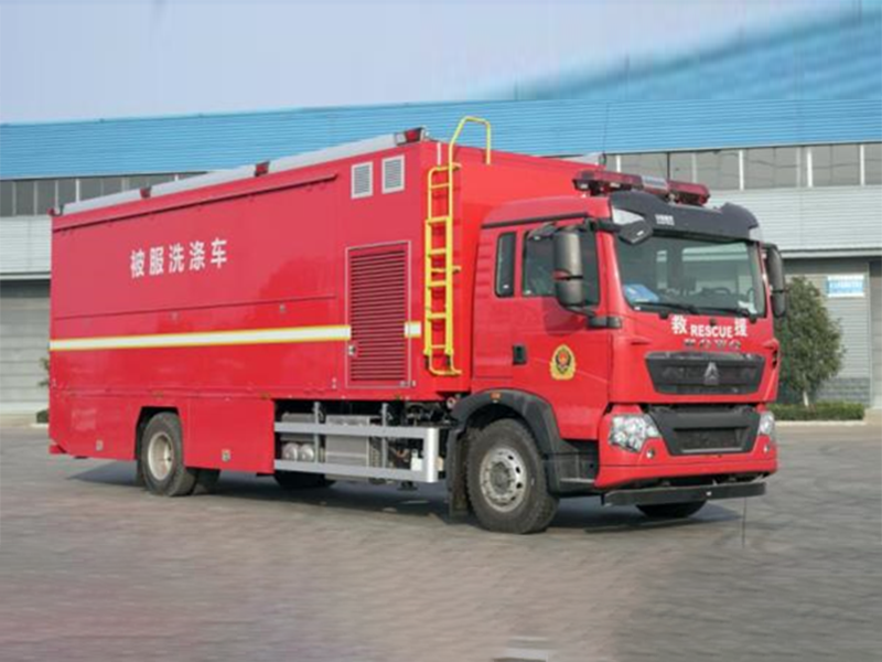 豪沃被服洗涤车